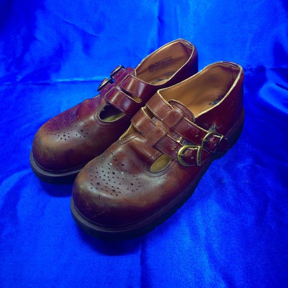 Vintage Dr. Martens Mary Jane Shoe Style Size 6 - Picture 4 of 8